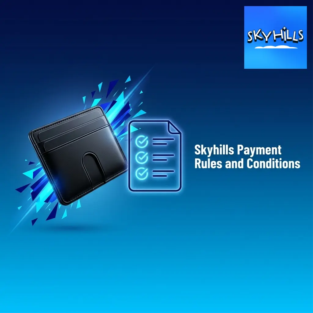 Skyhills casino payment rules and conditions for Australian accounts including KYC, withdrawal policy, and transaction limits