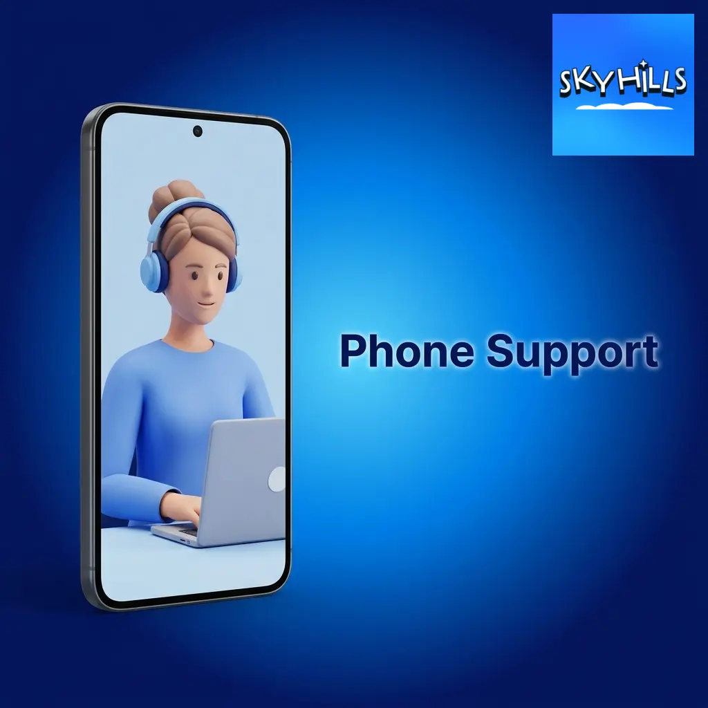 Skyhills phone support helpline for Australian users resolving urgent account, payment, and security issues by voice