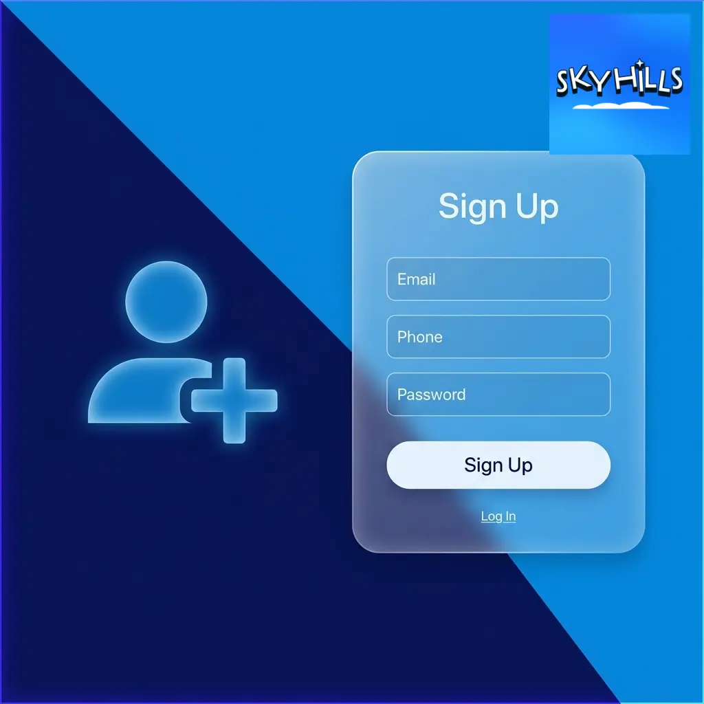 Step-by-step guide to registering an account at Skyhills sportsbook and casino in Australia